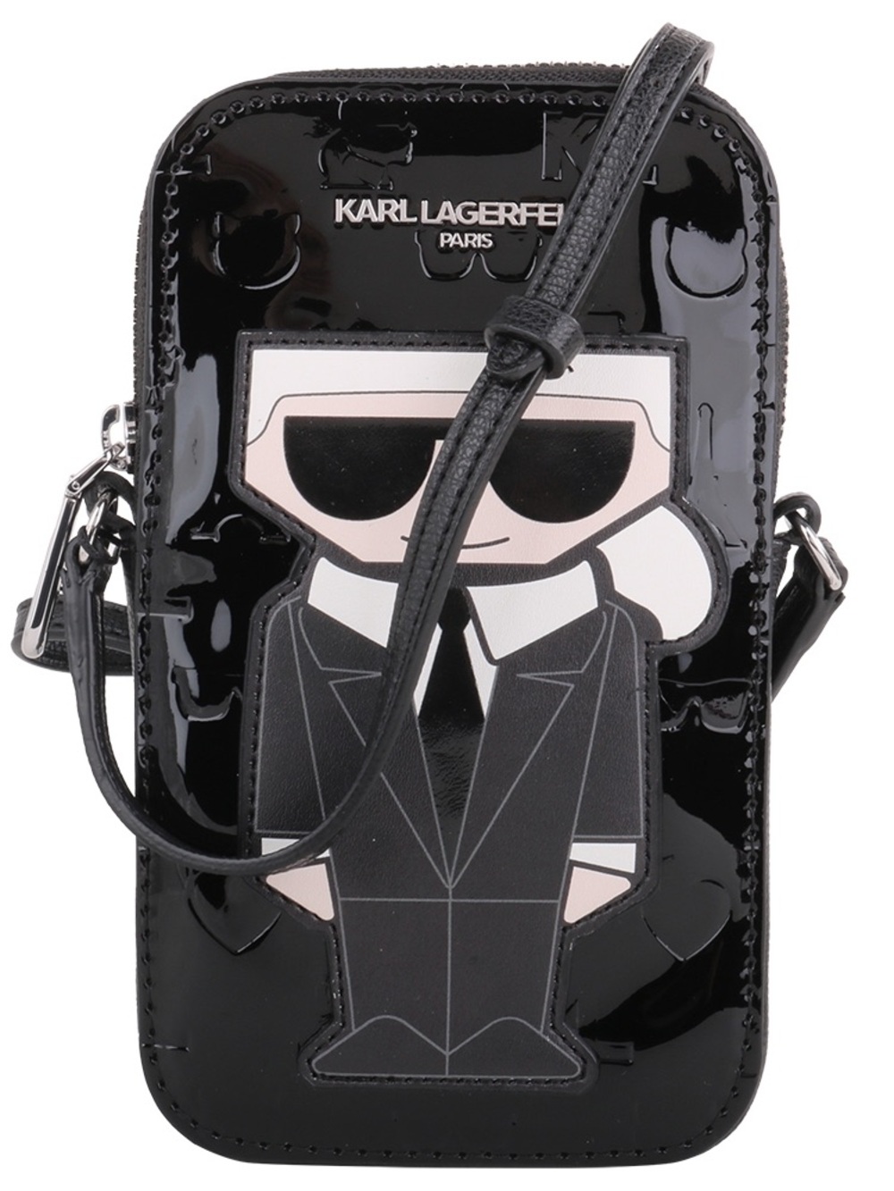 Karl Lagerfeld Maybelle crossbody phone with 3 credit card slots